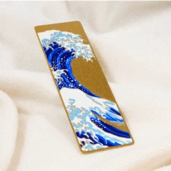 The Great Wave Off Kanagawa Bookmark 9 The Great Wave Off Kanagawa Bookmark -Shibui Store marque page metal grande vague de kanagawa 109