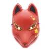 Red Kitsune Fox Mask -Shibui Store masque renard kitsune rouge 533