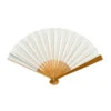 White Japanese Mini Fan 1 White Japanese Mini Fan -Shibui Store mini eventail japonais blanc 561
