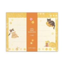 Mini Writing Paper Set – Cat Design