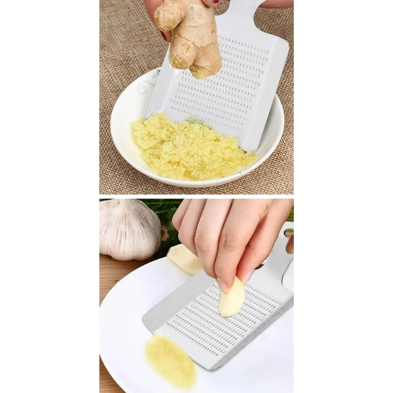 Mini Japanese Grater - Stainless Steel Oroshigane 4 Mini Japanese Grater - Stainless Steel Oroshigane - Image 2