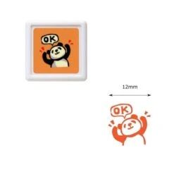 Mini Japanese Stamp - Panda -Shibui Store mini tampon japonais panda 172