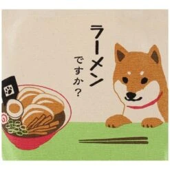 Mini Tote Bag – Ramen & Shiba 13 Mini Tote Bag – Ramen & Shiba -Shibui Store mini tote bag ramen shiba 521