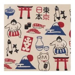 Mini Tote Bag – Japanese Symbols 10 Mini Tote Bag – Japanese Symbols -Shibui Store mini tote bag symboles du japon 703