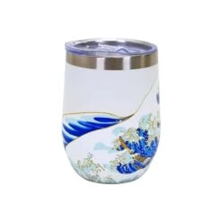 Travel Mug - The Great Wave Off Kanagawa -Shibui Store mug de voyage grande vague kanagawa 232