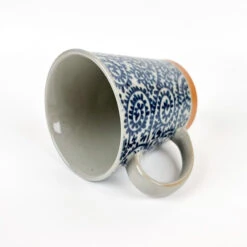 Japanese Mug - Karakusa Blue -Shibui Store mug japonais karakusa bleu 543
