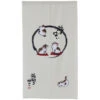 Noren Curtain Zen Cat -Shibui Store noren curtain zen cat 406