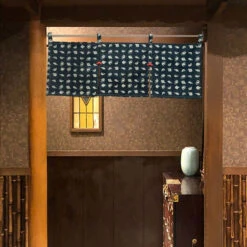 Short Noren Curtain - Sakana -Shibui Store noren japonais court sakana 85 x 30 cm 409