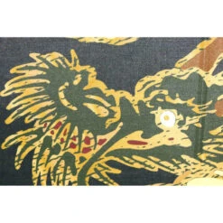 Short Noren Doorway Curtain - Golden Dragon -Shibui Store noren japonais dragon dore 85 x 150 cm 607