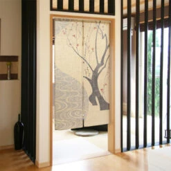 Noren Curtain - Kawakaze -Shibui Store noren japonais kawakaze 85 x 150 cm 154