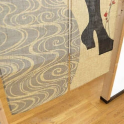 Noren Curtain - Kawakaze -Shibui Store noren japonais kawakaze 85 x 150 cm 742