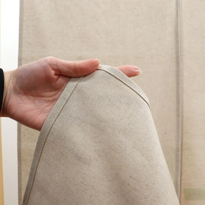 Noren Curtain - Natural Linen 9 Noren Curtain - Natural Linen - Image 7