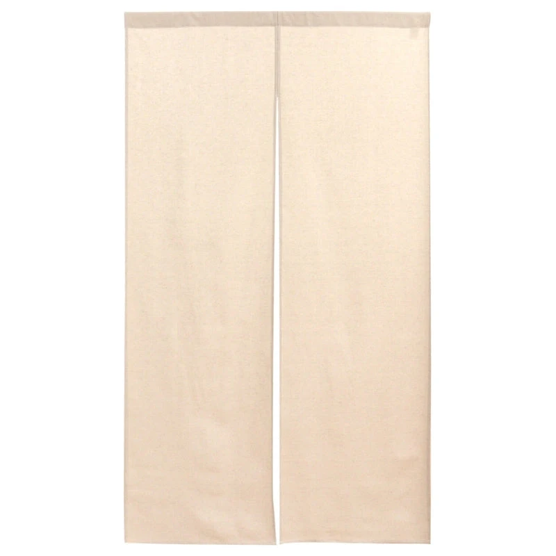 Noren Curtain - Natural Linen 3 Noren Curtain - Natural Linen