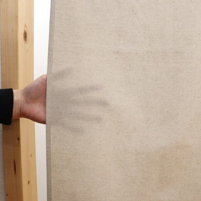 Noren Curtain - Natural Linen 10 Noren Curtain - Natural Linen - Image 8