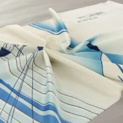 Noren Door Curtain - Mount Fuji Blue -Shibui Store noren japonais mont fuji bleu 85 x 150 cm 504