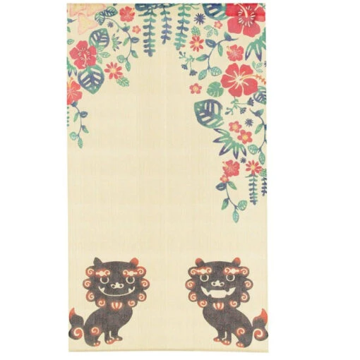 Noren Curtain - Shisa