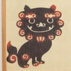 Noren Curtain - Shisa -Shibui Store noren japonais shisa 85 x 150 cm 190