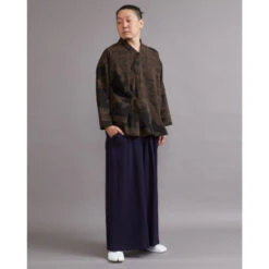 Japanese Wide Leg Pants Men's -Shibui Store pantalon large japonais homme 353
