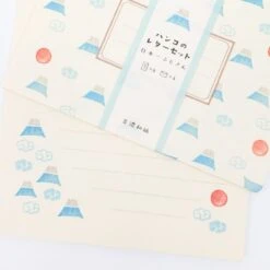 Japanese Letter Set - Mount Fuji 7 Japanese Letter Set - Mount Fuji -Shibui Store papier a lettre enveloppe mont fuji 598