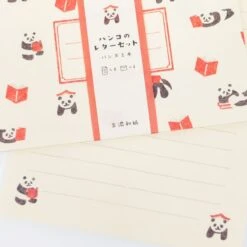 Japanese Letter Set - Panda 7 Japanese Letter Set - Panda -Shibui Store papier a lettre enveloppe panda 118