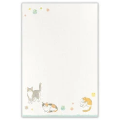 Japanese Writing Paper - Neko -Shibui Store papier a lettre japonais neko 682