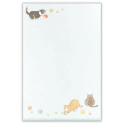Japanese Writing Paper - Neko -Shibui Store papier a lettre japonais neko 889