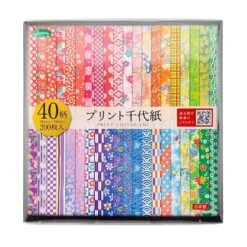 Origami Paper - 40 Designs - 6 X 6 In