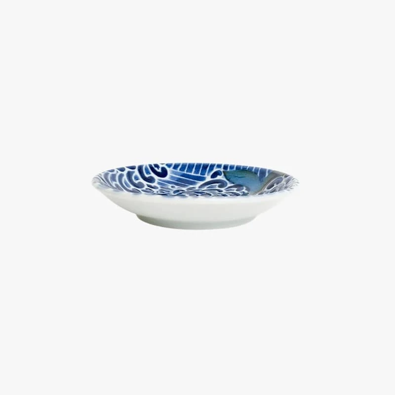 Japanese Small Plate - Whale 4 Japanese Small Plate - Whale - Image 2