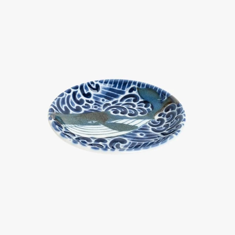 Japanese Small Plate - Whale 6 Japanese Small Plate - Whale - Image 4