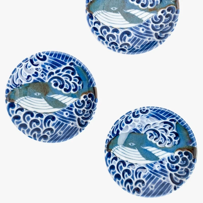 Japanese Small Plate - Whale 5 Japanese Small Plate - Whale - Image 3