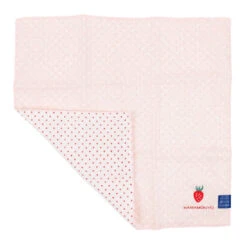 Small Japanese Hand Towel - Strawberry -Shibui Store petite serviette japonaise fraise 189
