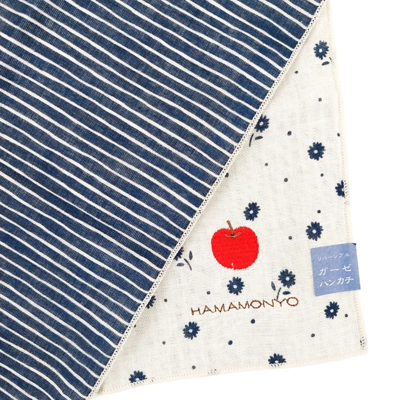 Small Japanese Hand Towel - Apple 4 Small Japanese Hand Towel - Apple - Image 2