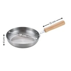 Japanese Iron Frying Pan - 7.1 In 11 Japanese Iron Frying Pan - 7.1 In -Shibui Store poele japonaise en fer 18 cm 916