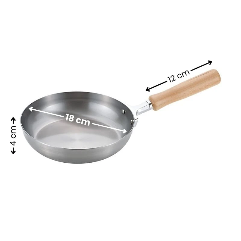 Japanese Iron Frying Pan - 7.1 In 7 Japanese Iron Frying Pan - 7.1 In - Image 5