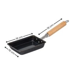 Tamagoyaki Pan Made In Japan - 3.5x5.5 In -Shibui Store poele japonaise tamagoyaki 9x14 cm 958