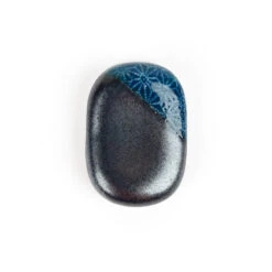 Ceramic Chopsticks Holder Blue -Shibui Store porte baguettes ceramique bleu 682