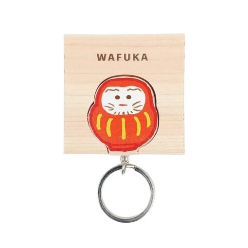 Japanese Keychain – Daruma Cypress