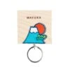 Japanese Keychain – Mount Fuji Cypress 1 Japanese Keychain – Mount Fuji Cypress -Shibui Store porte cle japonais en cypres mont fuji 587