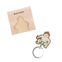 Japanese Keychain – Sumo Cypress 10 Japanese Keychain – Sumo Cypress -Shibui Store porte cle japonais en cypres sumo 189