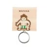 Japanese Keychain – Sumo Cypress -Shibui Store porte cle japonais en cypres sumo 457