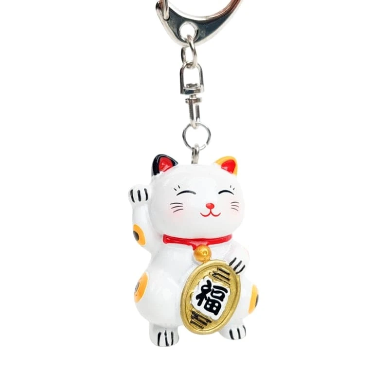 Japanese Keychain - Maneki Neko Kawaii 4 Japanese Keychain - Maneki Neko Kawaii - Image 2