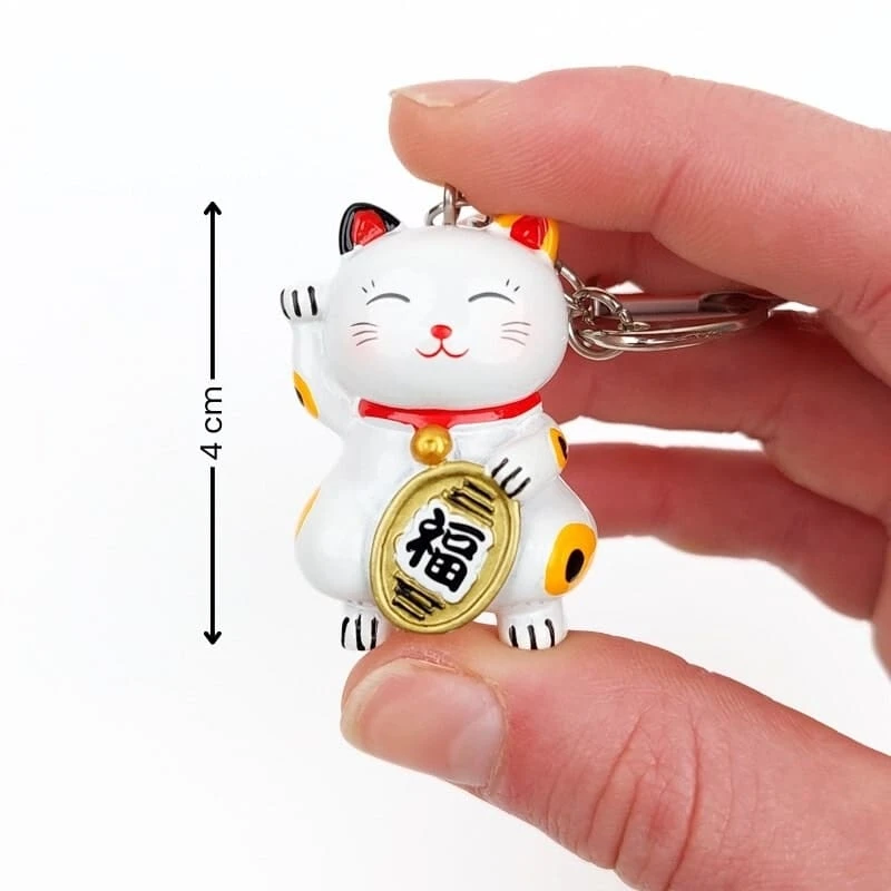 Japanese Keychain - Maneki Neko Kawaii 6 Japanese Keychain - Maneki Neko Kawaii - Image 4