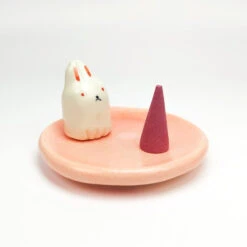 Bunny Incense Holder -Shibui Store porte encens japonais lapin 718