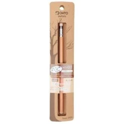 OHTO Wooden Mechanical Pencil – 0.5 Mm Natural -Shibui Store porte mines ohto en bois 0 5 mm naturel 869