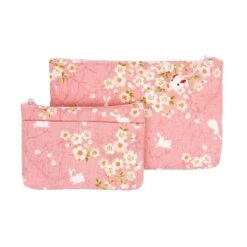 Purse – Usagi Sakura Pink 12 Purse – Usagi Sakura Pink -Shibui Store porte monnaie usagi sakura rose 440