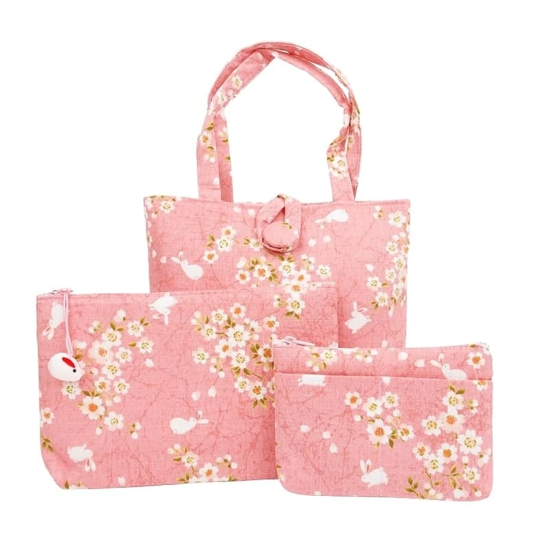 Purse – Usagi Sakura Pink 8 Purse – Usagi Sakura Pink - Image 6