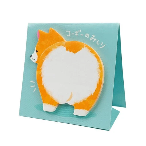 Japanese Sticky Notes - Corgi Dog