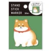 Shiba Inu Sticky Notes -Shibui Store post it japonais shiba karakusa 859