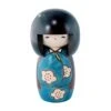 Kokeshi Doll - Kōjitsu Blue 2 Kokeshi Doll - Kōjitsu Blue -Shibui Store poupee kokeshi kojitsu bleue 998