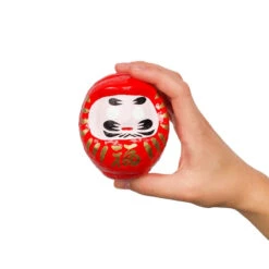 Red Japanese Daruma Doll -Shibui Store red japanese daruma doll 815